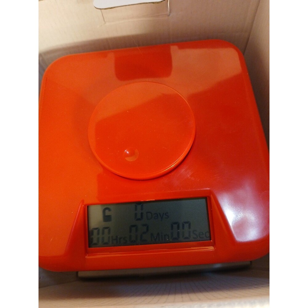 Kitchen SafeTime Locking Temptations-Cellphone Money RED Lid Clear Base 3.5 qt - Picture 2 of 16